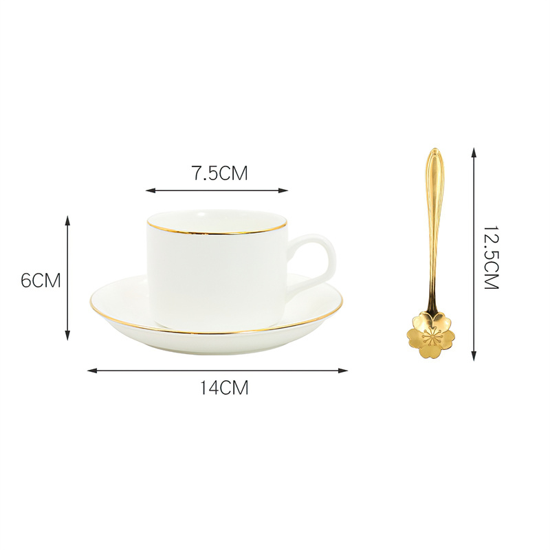 Ceramic Coffee Cup Tea Pot Tra - Korean Tea Set recension och pris