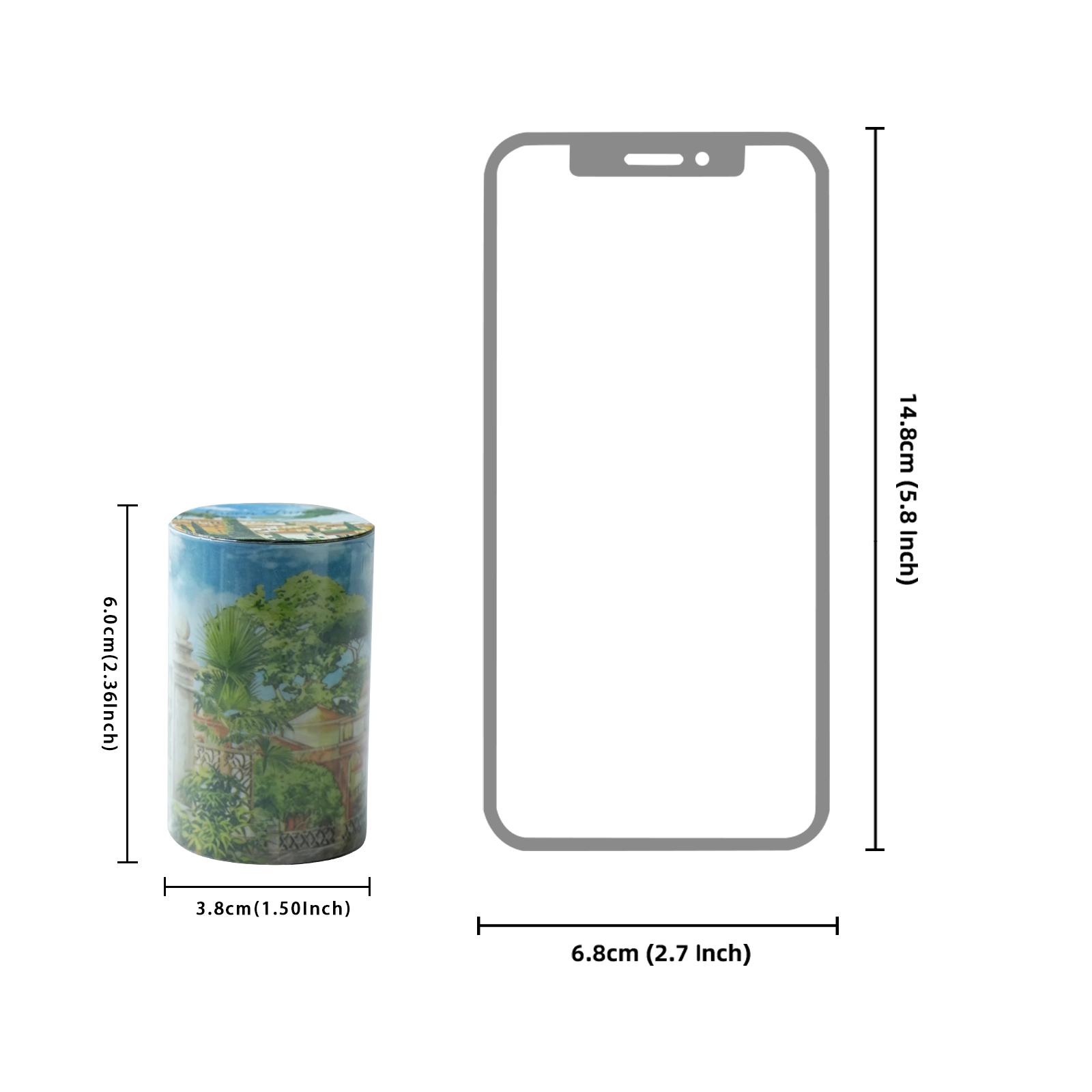 Etori Life 60mm*2m Healing Sun - Korean Student Lifestyle recension och pris