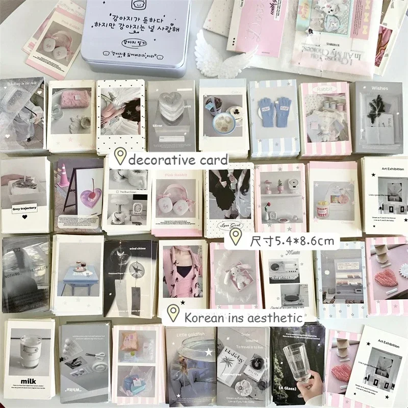 30Pcs Korean Ins Chic Girlish  - Korean Lifestyle Aesthetic recension och pris