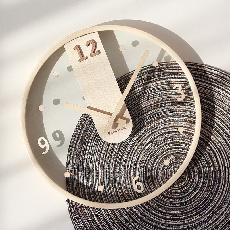 Design European Clock Wall Aes - Korean Lifestyle Aesthetic recension och pris