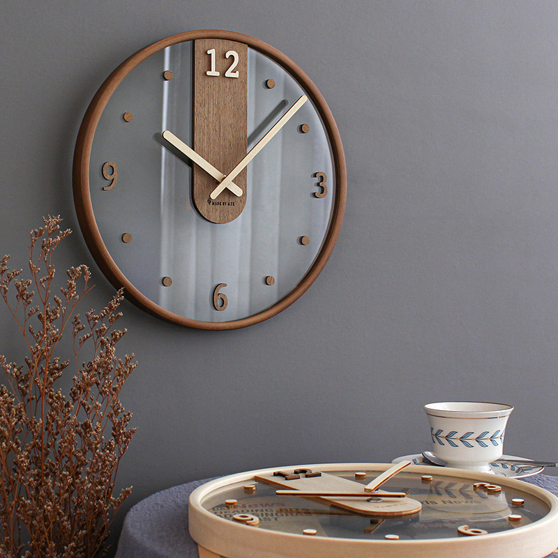 Design European Clock Wall Aes - Korean Lifestyle Aesthetic recension och pris