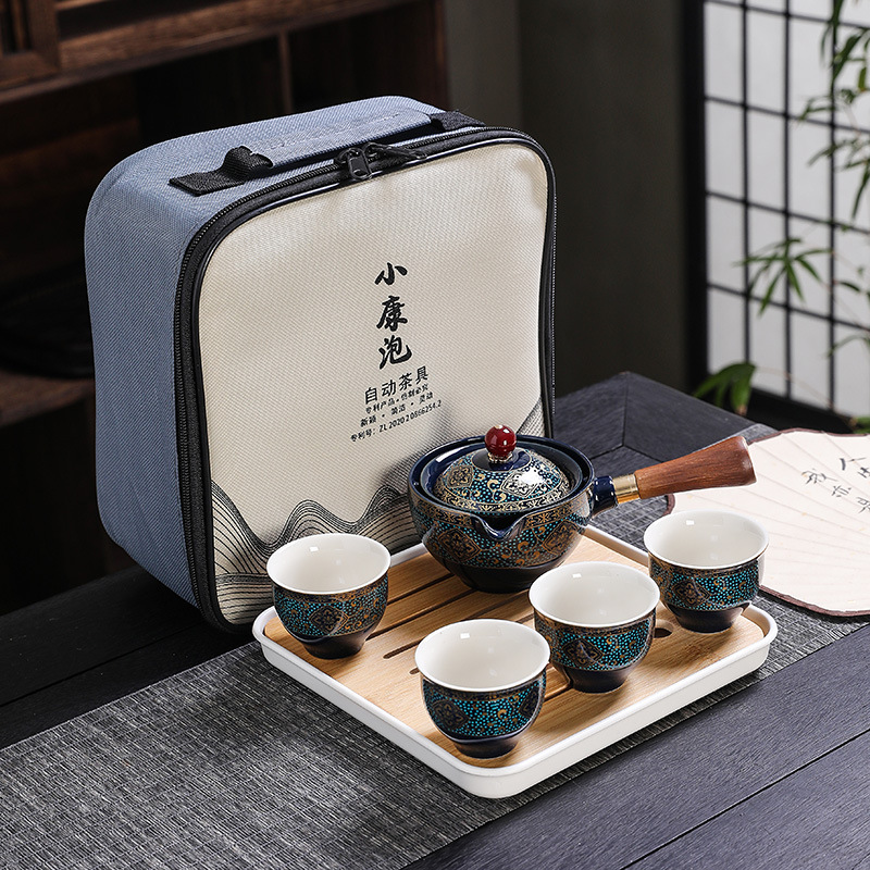 Chinese Kung Fu Tea Set Sand C - Korean Tea Set recension och pris