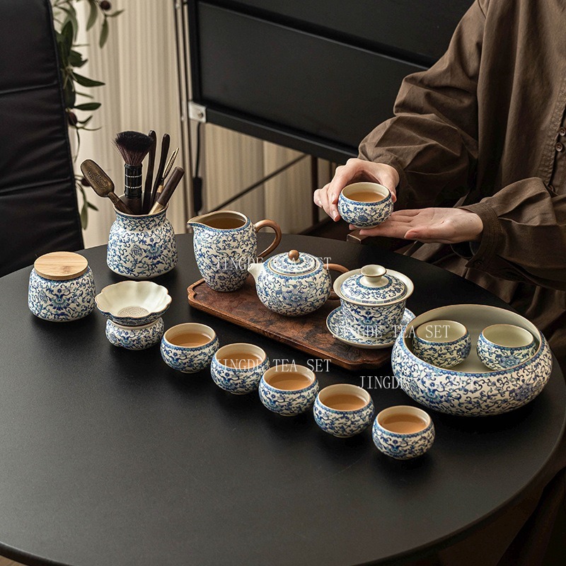 Ru Kiln Gongfu Tea Set, Interl - Korean Tea Set recension och pris